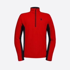 Spyder Outbound Half Zip Tailored Mid Wt Stryke Fleece